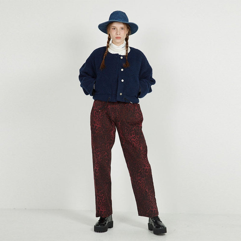 FM91.02 (エフエム91.02) TEDDY BLOUSON_NAVY