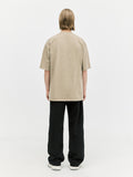 ディープリーク(DPRIQUE)  CLASSIC COTTON T-SHIRT - BEIGE