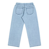 ブラックブロンド(BLACKBLOND) BBD Basic Drawstring Overfit Denim Pants (Light Blue)