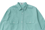 Q CUMBERS (キューカンバース) CPO SHIRTS / Mint