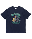 mahagrid (マハグリッド)  2016 SOUVENIR TEE [NAVY]