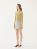 TMO BY 13MONTH（ティーエムオーバイサーティンマンス）TWEED A-LINE MINI SKIRT (MINT)