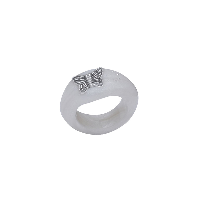 Nff(エヌエフエフ) 	 butterfly motif ring