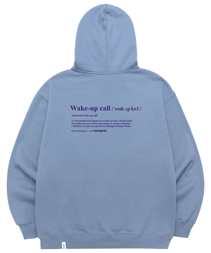 mahagrid (マハグリッド) DEFINITION HOODIE [BLUE]