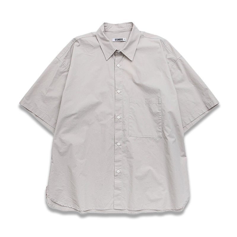 Q CUMBERS (キューカンバース) CITY GUY H/S SHIRT / Greige