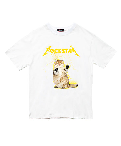 VLDS (ブラディス)  THUNDER CAT TSHIRT WHITE