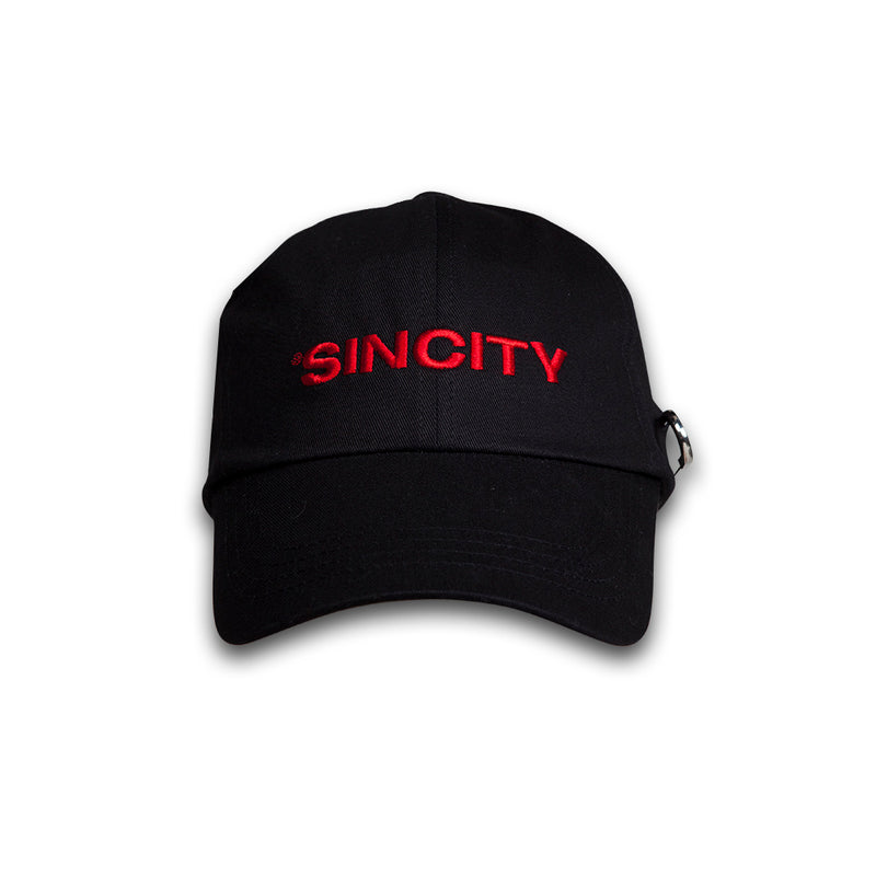 SINCITY (シンシティ) Sincity logo cap red