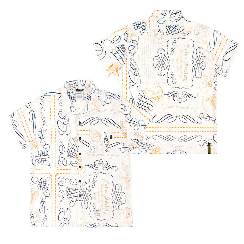 STIGMA(スティグマ)  MASTERPIECE RAYON SHORT SLEEVES SHIRTS IVORY