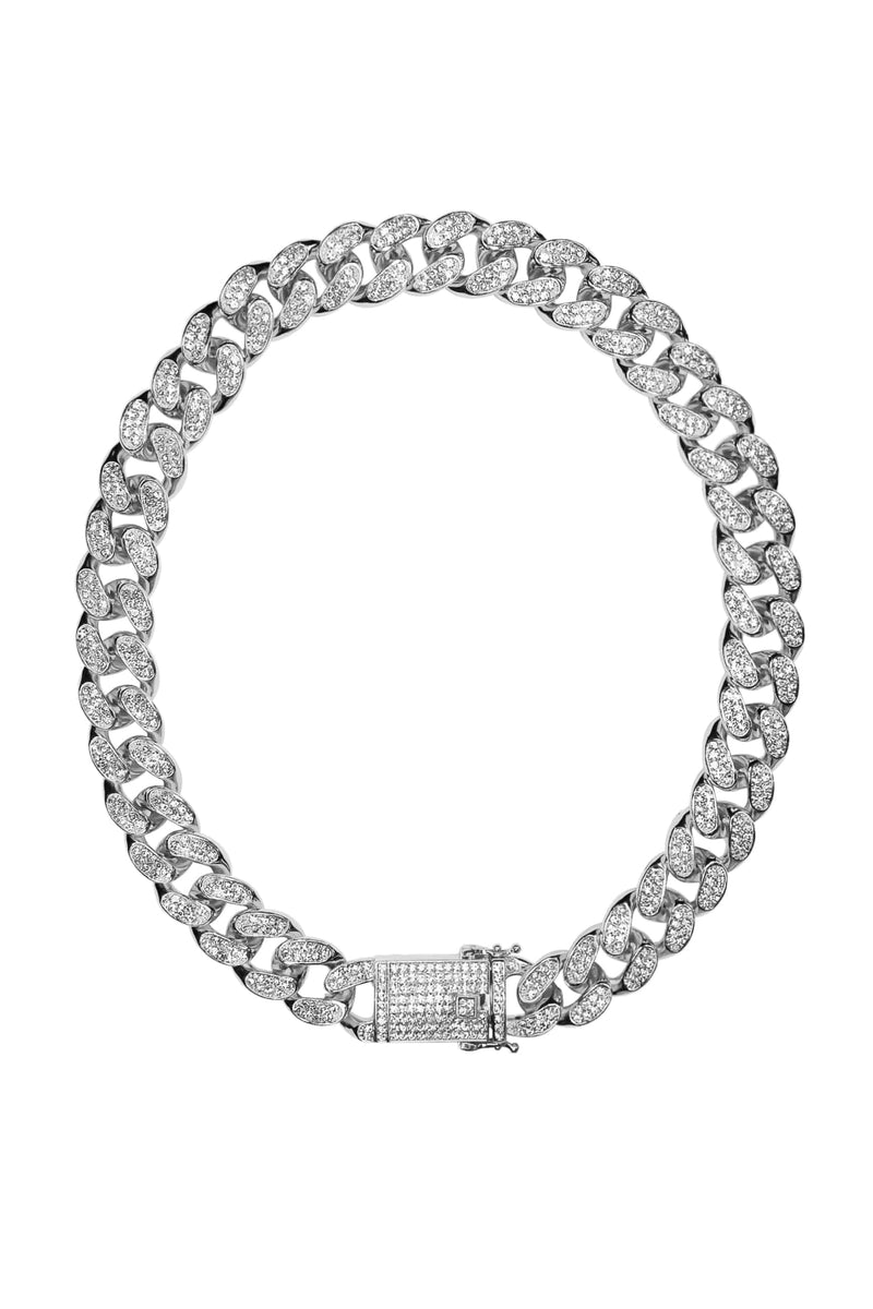 BLACKPURPLE (ブラックパープル) Braham Cuban Chain Necklace