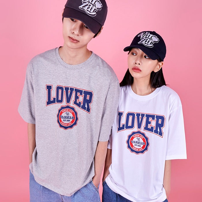VARZAR(バザール) Lover College Logo T-Shirts (2color)