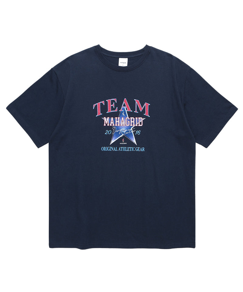mahagrid (マハグリッド)  ALL STAR TEE [NAVY]