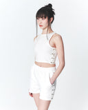 INPREP (インプレップ）Hook N Eye Shorts White