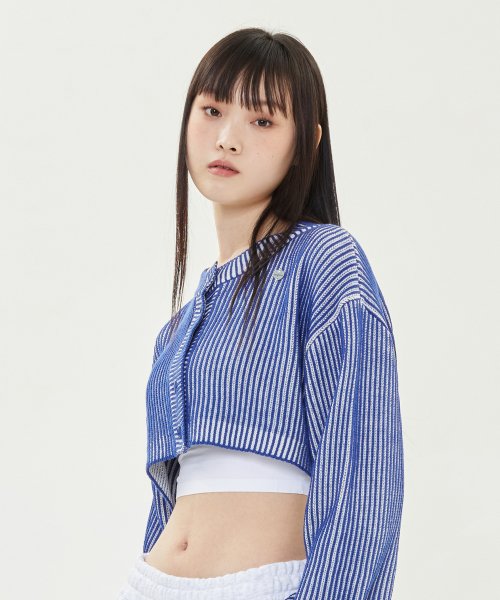 TARGETTO(ターゲット)     NEO TWO TONE BOLERO CARDIGAN_BLUE