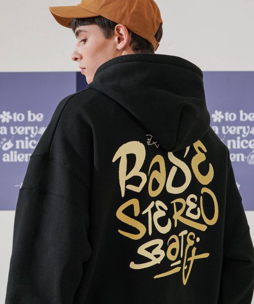 ティーダブリューエヌ(TWN)   Dino Hoodie Black STHD3476