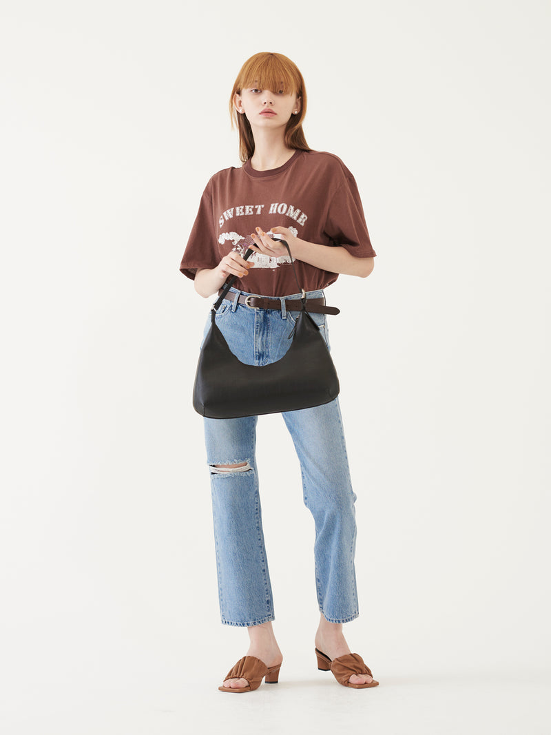 TMO BY 13MONTH（ティーエムオーバイサーティンマンス）SIGNATURE LOGO BELT (BROWN)