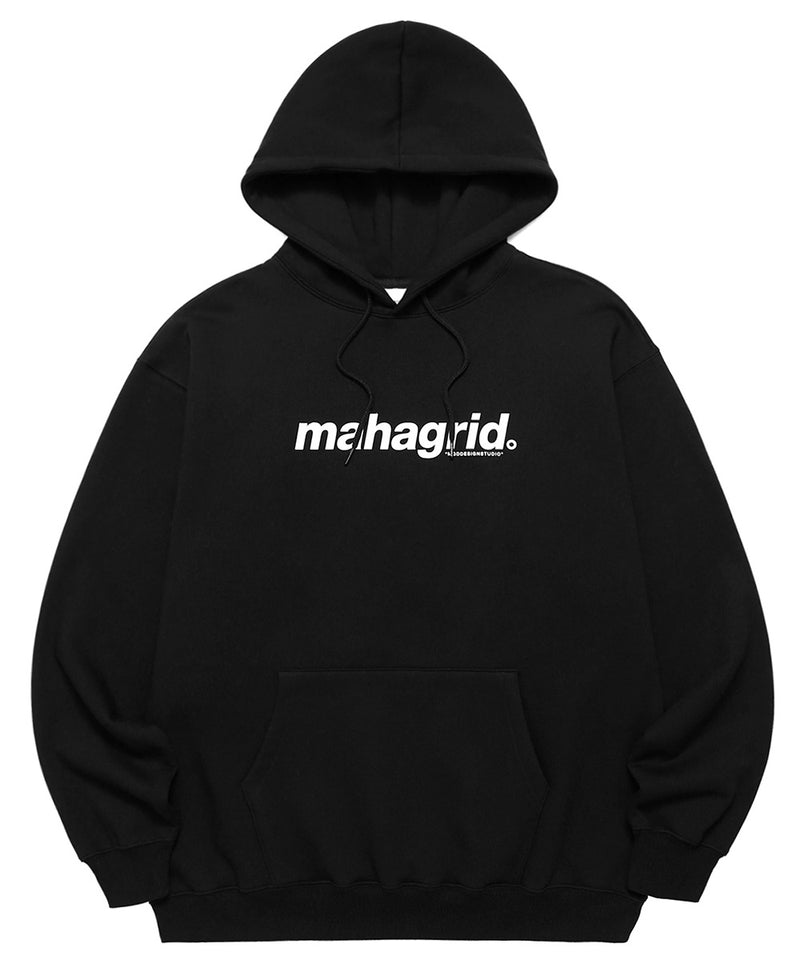 mahagrid (マハグリッド) BASIC LOGO HOODIE [BLACK]