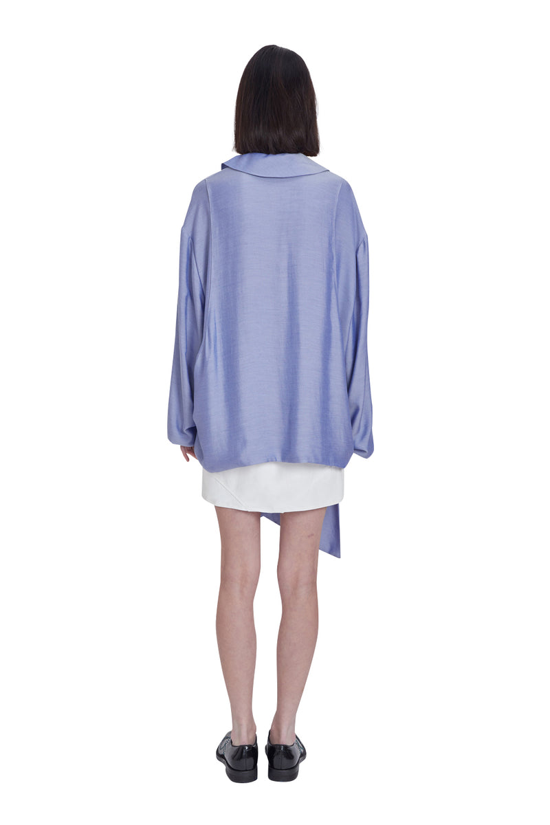 レイブレス(LABELESS) NUMEROUS SCARF CARDIGAN