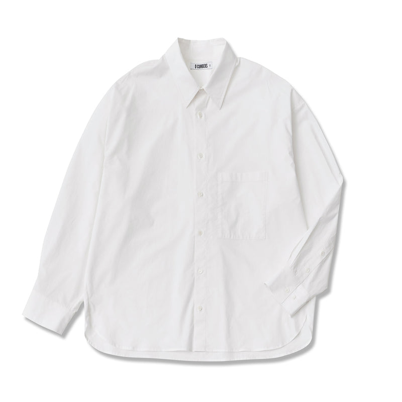 Q CUMBERS (キューカンバース) CITY GUY SHIRTS/ White