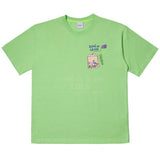 アクメドラビ(acme' de la vie)  TEABAG LOGO SHORT SLEEVE T-SHIRT LIGHT GREEN