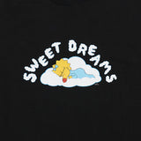 アクメドラビ(acme' de la vie) [ADLV X SIMPSONS] DREAMING MEGGIE SHORT SLEEVE T-SHIRT BLACK