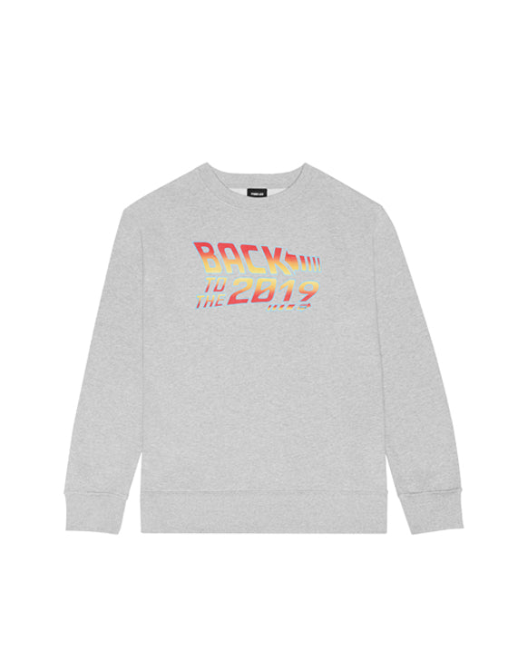 FM91.02 (エフエム91.02)　BT2019 SWEATSHIRTS grey melange