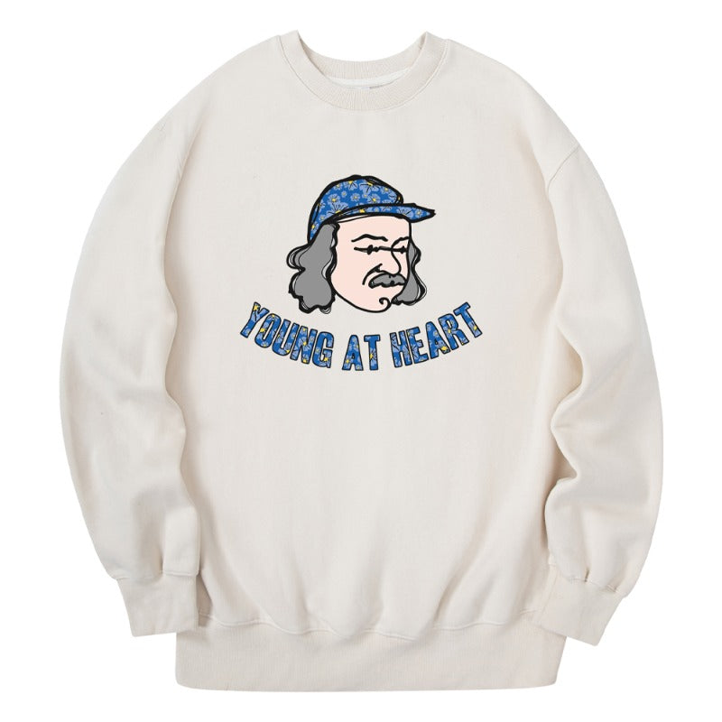 RADINEO (ラディネオ)　Young Flower Sweatshirt Cream