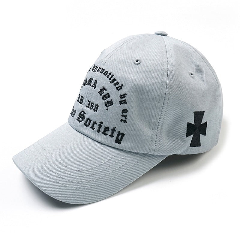 STIGMA(スティグマ) 22 GOTHIC BASEBALL CAP GREY BLUE