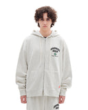 ARCHIVE BOLD (アーカイブボールド)　ARCH LOGO HOOD ZIP-UP (OATMEAL)