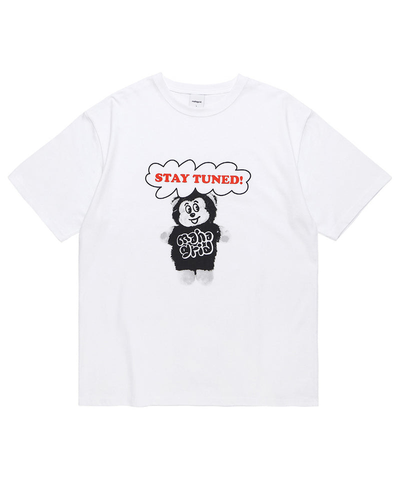 mahagrid (マハグリッド)  MONKEY BUSINESS TEE [WHITE]