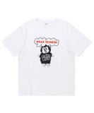 mahagrid (マハグリッド)  MONKEY BUSINESS TEE [WHITE]