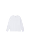 オーワイ(OY) VINE MELTING LOGO LONG SLEEVE-WHITE