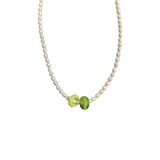 Nff(エヌエフエフ) 	 bead pearl necklace