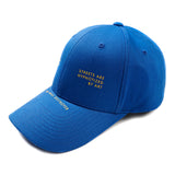 STIGMA(スティグマ)  21 FW TYPO BASEBALL CAP BLUE