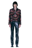 レイブレス(LABELESS) JACQUARD WESTERN BLOUSON