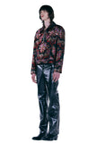 レイブレス(LABELESS) JACQUARD WESTERN BLOUSON