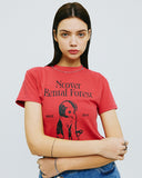 NCOVER（エンカバー）ENGLISH SHEEP DOG CROP TSHIRT-PINK
