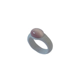 Nff(エヌエフエフ) 	 rosy gemstone ring