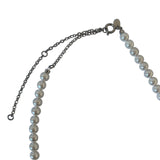 Nff(エヌエフエフ) 	 swarovski pearl heart motif