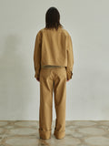 TMO BY 13MONTH（ティーエムオーバイサーティンマンス）TWO POCKET DENIM JACKET (CAMEL)