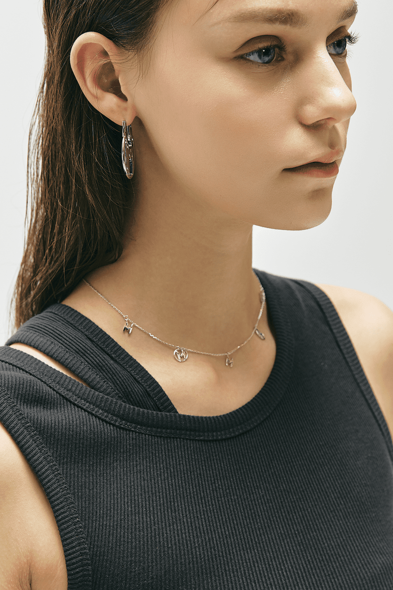 MMIC(エムエムアイシー) M LOGO NECKLACE SV