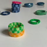 Nff(エヌエフエフ) 	 chess ring_apple green