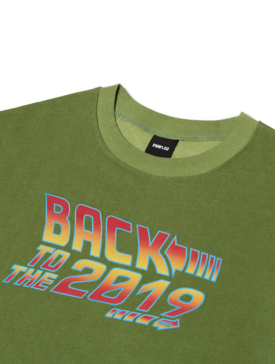 FM91.02 (エフエム91.02)　BT2019 SWEATSHIRTS khaki
