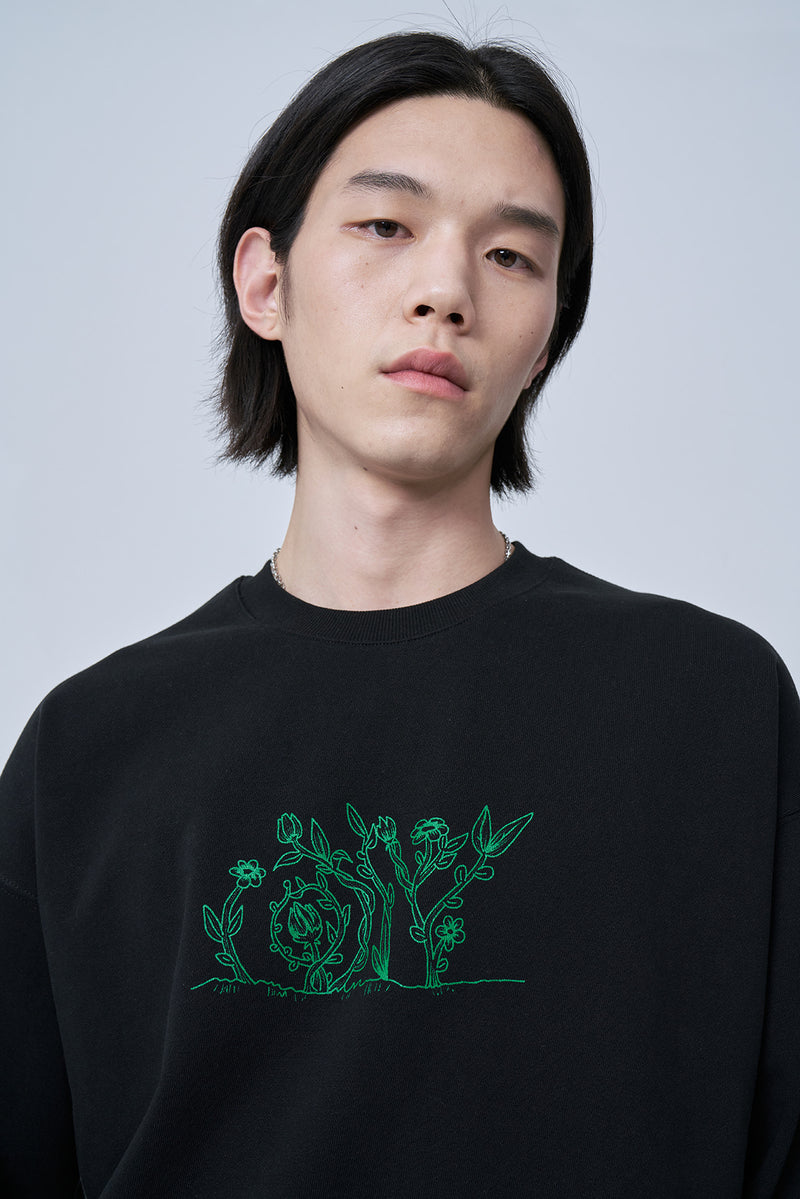 オーワイ(OY) VINE LOGO MTM-BLACK