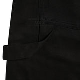 アクメドラビ(acme' de la vie) STRAP TWILL COTTON PANTS BLACK