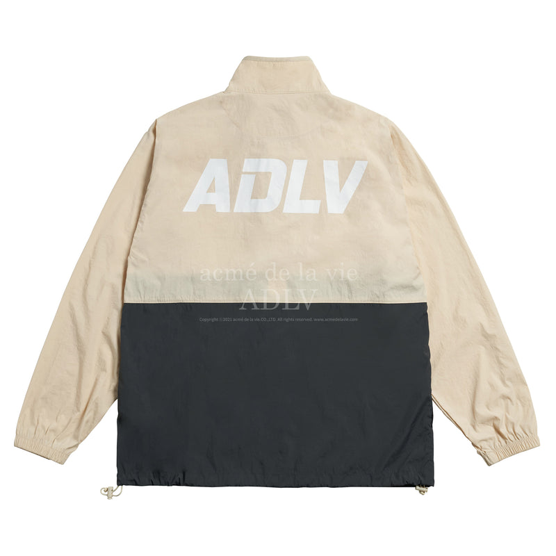 アクメドラビ(acme' de la vie) ADLV LOGO WINDBREAKER JACKET IVORY
