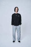 オーワイ(OY) TEXT FLOWER LONG SLEEVE-BLACK