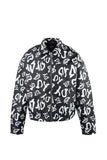 オーワイ(OY) WAVE LOGO BACK STAR JACKET-BLACK