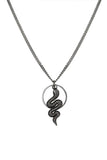 BLACKPURPLE (ブラックパープル) [surgical]vintage ROUND snake necklace