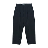 VARZAR(バザール) Wide Tapered Wrinkle-Free Chino Pants Navy