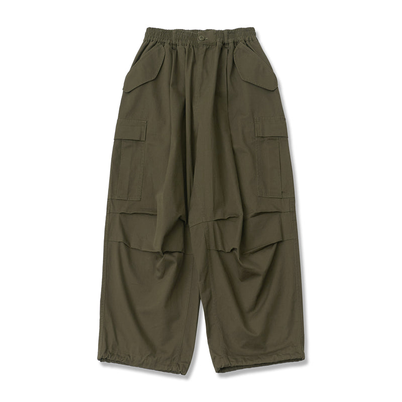 Q CUMBERS (キューカンバース) BALLOON M-65 PANTS / Green
